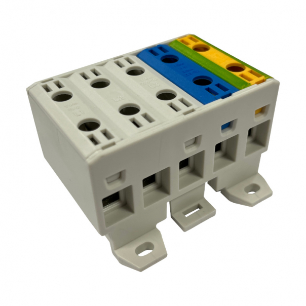 Listwa zaciskowa, uniwersalna 5-torowa 5x50 - E.4160/50 - PAWBOL