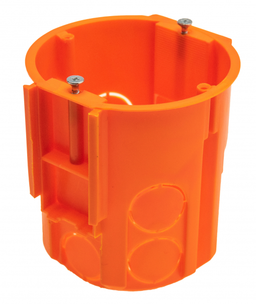 Puszka łączeniowa głęboka z wkrętami 80mm - A.0080 - PAWBOL