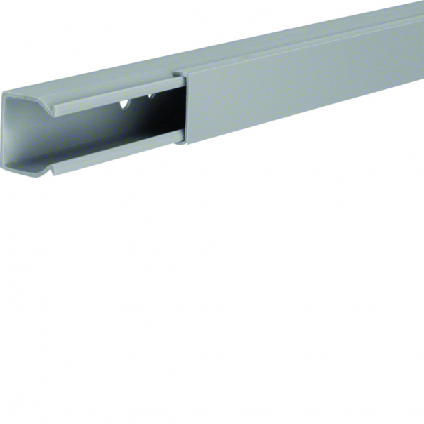 tehalit.LF Kanał elektroinstalacyjny PVC 25x25mm, szary - LF2502507030 - HAGER