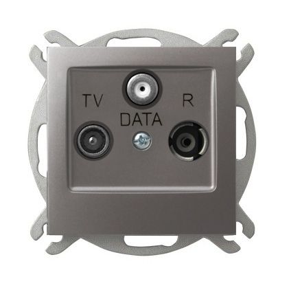 Gniazdo RTV-DATA Częstotliwość toru DATA 5&divide;862 MHz TYTAN IMPRESJA - GPA-YD/m/23 - OSPEL