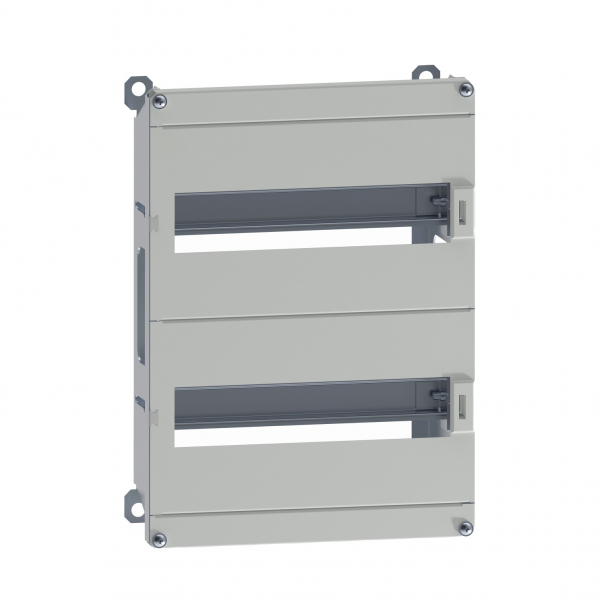Spacial Rama modułowa z wysłonami stal do S3D/S3X/CRN 2x12MOD 400x 300mm - NSYDLM24 - SCHNEIDER ELECTRIC