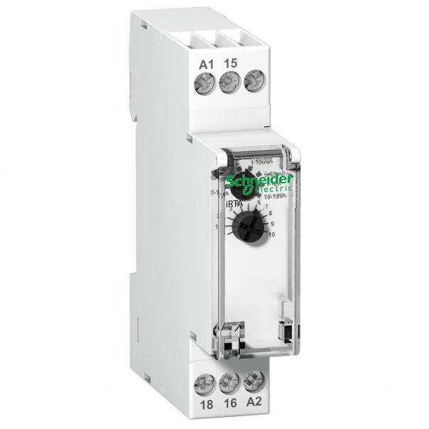 Modułowy przekaźnik czasowy Acti9 iRTA opóźnione załączanie - A9E16065 - SCHNEIDER ELECTRIC