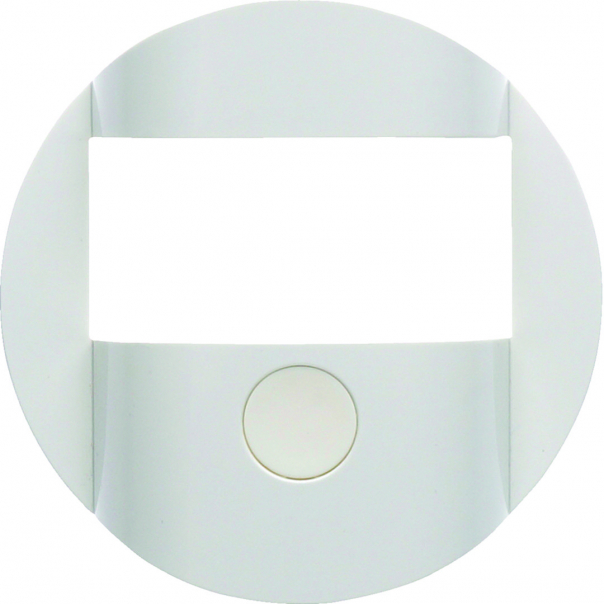 KNX e/s R.x/R.classic/1930 Płytka czołowa do modułu czuj. ruchu KNX, biały poł. - 80960460 - HAGER