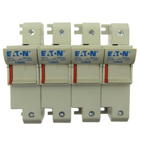 PODSTAWA WKŁ. CYL. 22X58, 4P, 125A, 690 VAC CH224DU - CH224DU - EATON