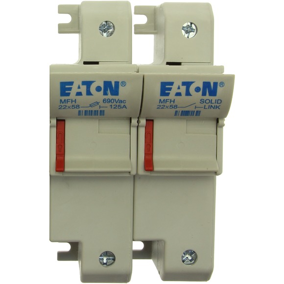 PODSTAWA WKŁ. CYL. 22X58, 1P+1N, 125A, 690 VAC CH221DNU - CH221DNU - EATON