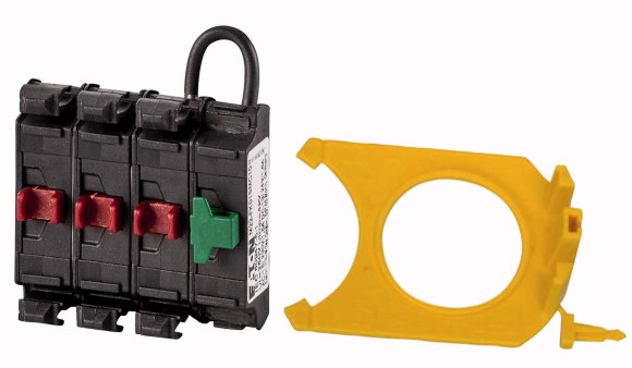 PŁYTKI ELEMENT STYKOWY 3R Z SAMOKONTROLĄ 1Z, MOC. PRZÓD M22-AFK03SMC10 - 180794 - EATON