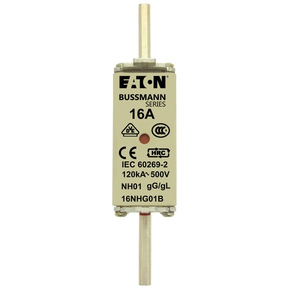 WKŁADKA NH01 6A 500V GL/GG PODWÓJNY WSKAŹNIK 6NHG01B - 6NHG01B - EATON