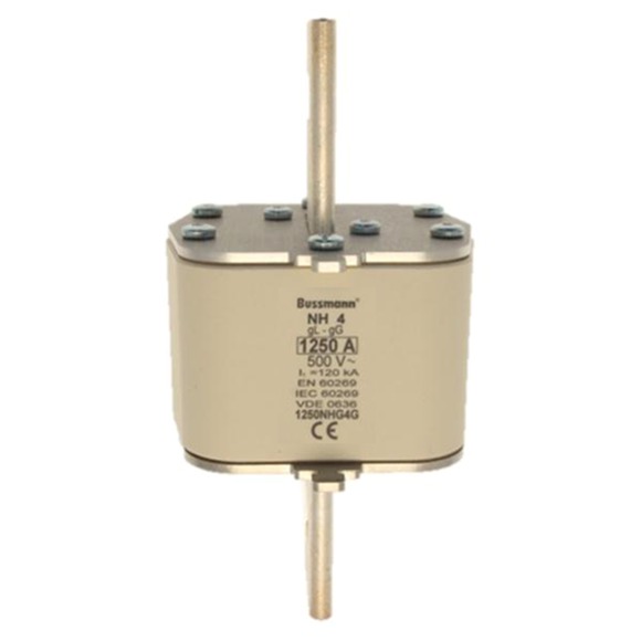 WKŁADKA NH4 630A 500V GL/GG PODWÓJNY WSKAŹNIK 630NHG4G - 630NHG4G - EATON