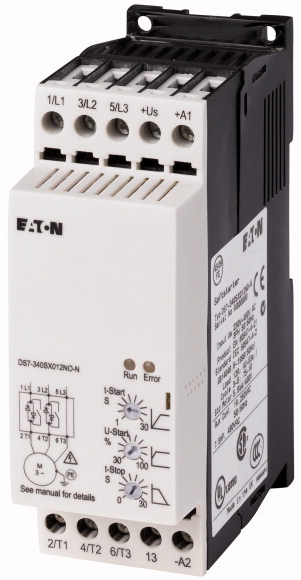 SOFTSTARTER DS7, 4 A, UC=24 V AC/DC, OD -40OC DS7-340SX004N0-L - 171740 - EATON