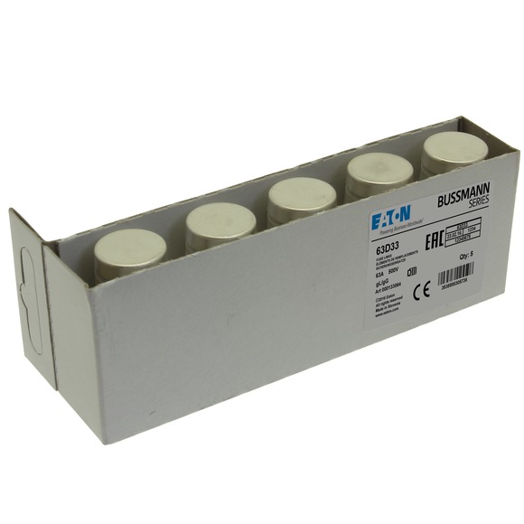 WKŁADKA DIII 63A T GL/GG 500VAC E33 63D33 - 63D33 - EATON