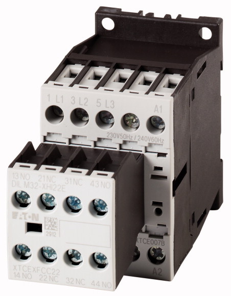 STYCZNIK MOCY, I=9A [AC-3] 2Z 1R DILM9-22(24VDC) - 106368 - EATON