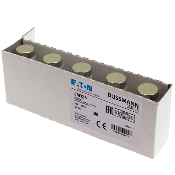 WKŁADKA DIII 35A T GL/GG 500VAC E33 35D33 - 35D33 - EATON