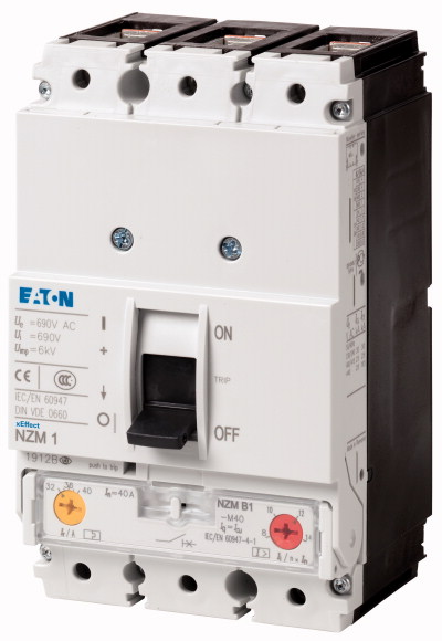 WYŁĄCZNIK MOCY 3-BIEG. 80A ZABEZPIECZEN NZMC1-M80 - 271401 - EATON