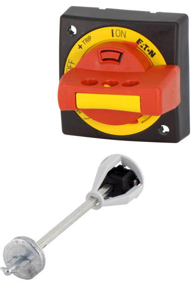 RĘKOJEŚĆ DRZWIOWA IP65 CZERW.-ŻÓŁTA DO PKE PKE-XRH-MCC - 142419 - EATON