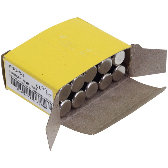 3A 600 VAC, KLASA CC, ZWŁOCZNA FNQ-R-3 - FNQ-R-3 - EATON