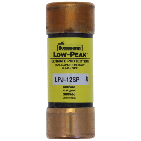 12A 600VAC/300V, KLASA J T/D LPJ-12SP - LPJ-12SP - EATON