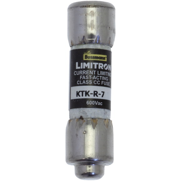 7A 600 VAC, LIMITRON, KLASA CC KTK-R-7 - KTK-R-7 - EATON