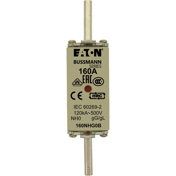 WKŁADKA NH0 25A 500V GL/GG PODWÓJNY WSKAŹNIK 25NHG0B - 25NHG0B - EATON