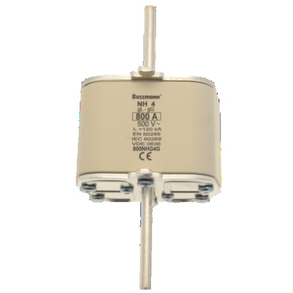 WKŁADKA NH4 800A 500V GL/GG PODWÓJNY WSKAŹNIK 800NHG4G - 800NHG4G - EATON