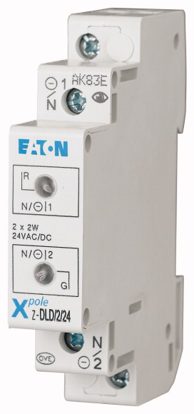 LAMPKA KONTROLNA PODWÓJNA 2-KOLOROWA Z-UDL24 - 284928 - EATON