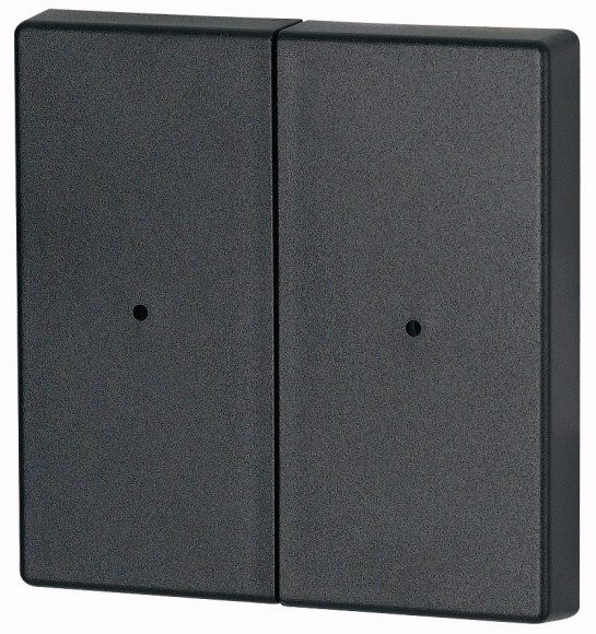 KLAWISZ PODW. ANTRACYTOWY Z OTWOREM NA LED - 55X55MM CWIZ-02/04-LED - 126061 - EATON