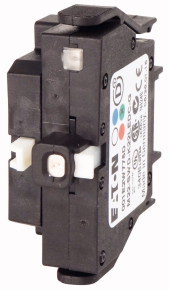 ELEMENT FUNKCYJNY - STYKI: 2XNC 2XNO DIODA ZIELONA MOCOWANIE TYLNE SMARTWIRE-DT M22-SWD-K22LEDC-G - 116011 - EATON