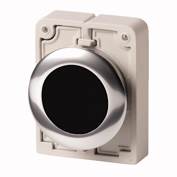 PRZYCISK 30MM PŁASKI, CZARNY M30C-FD-S - 182959 - EATON
