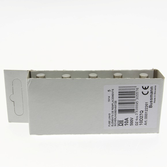 WKŁADKA DII 10A 500VAC E27 10D27Q - 10D27Q - EATON