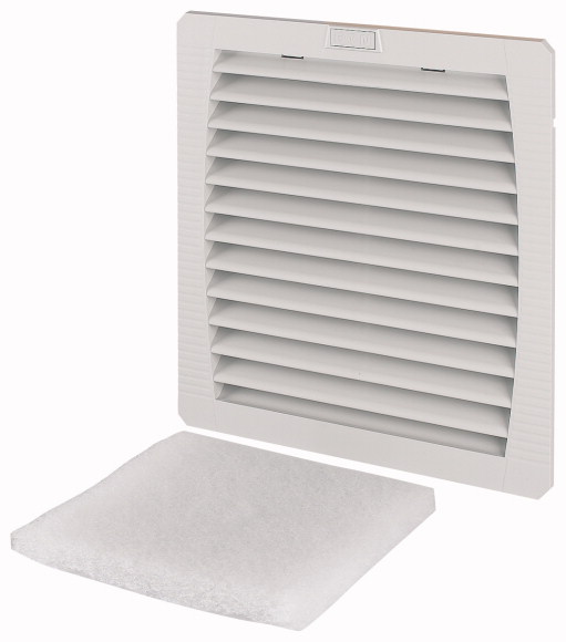 WENTYLATOR Z FILTREM IP54, 252X252 MM, O ZWIĘKSZONYM STRUMIENIU POWIETRZA E-FAN5 - 167291 - EATON