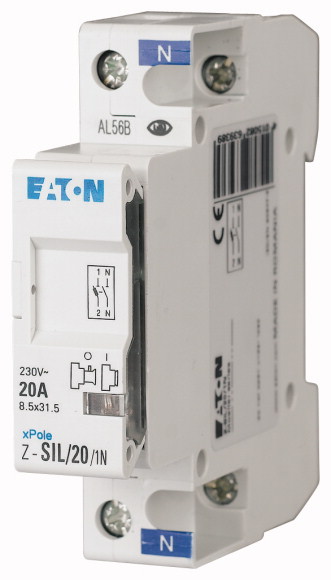 PODSTAWA BEZPIECZNIKOWA DO WKŁADEK CYLINDRYCZNYCH Z-SIL/25/1 - 263902 - EATON