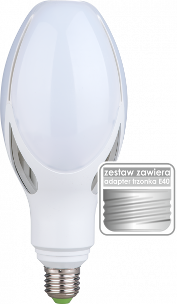 LAMPA LED INTENSIVE E27/E40 ED90 45W 4000K HELIOS - LED-3126 - HELIOS żarówki