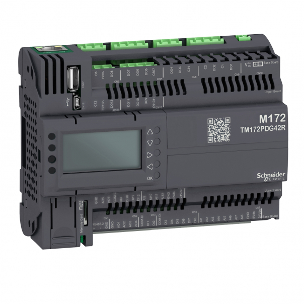 M172 PERF. PANEL, 42 WE/WY, ETH, 2MB - TM172PDG42R - SCHNEIDER ELECTRIC