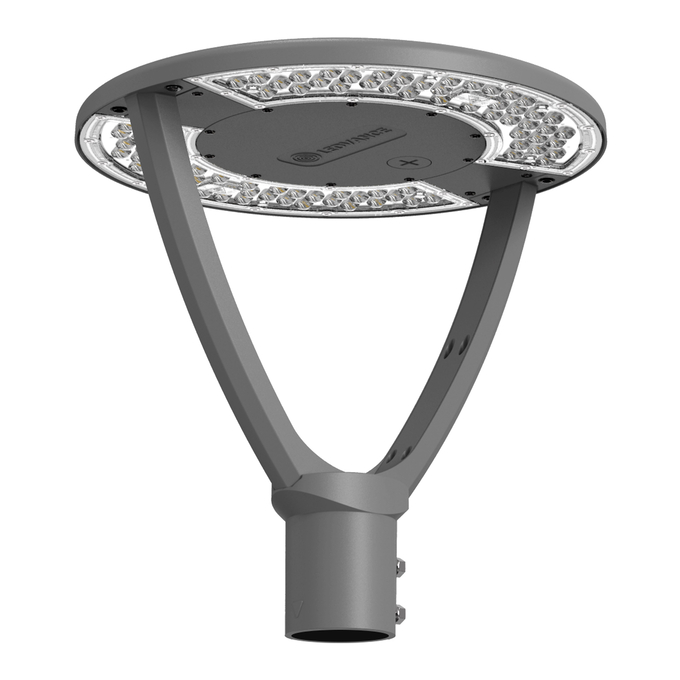 Oprawa LED URB LTRN V 29W ASYM PS 830-840 IP66 GY LEDV - 4099854246852 - LEDVANCE