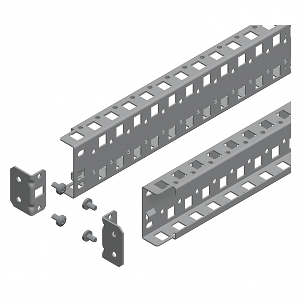 Spacial Wsporniki pionowe perforowane do SF, SM 2 rzędy 500mm - NSYSUCR6550 - SCHNEIDER ELECTRIC