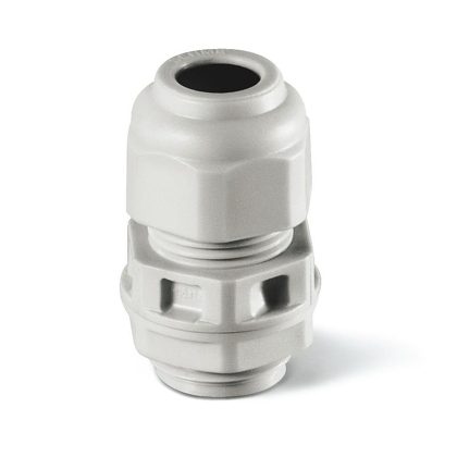 DŁAWIK KABLOWY IZOLACYJNY METRYCZNY M12X1.5 Z NAKRĘTKĄ - 805.5412 - SCAME