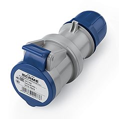 GNIAZDO PRZENOŚNE 16A 2P+Z 230V IP44 OPTIMA  - 313.1643 - SCAME