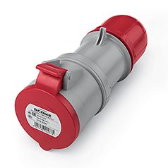 GNIAZGO PRZENOŚNE 32A 5P 400V IP44 OPTIMA - 313.3247 - SCAME