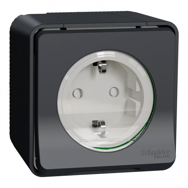Mureva gn.2P+PE schuko zac.śr. antr. - MUR36731 - SCHNEIDER ELECTRIC
