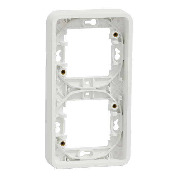 Mureva podst. podtynk. 2x pion. biała - MUR39151 - SCHNEIDER ELECTRIC