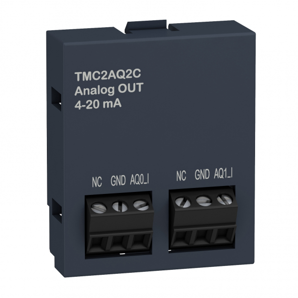Adapter M221-2 wyjścia analogowe/prądowe - TMC2AQ2C - SCHNEIDER ELECTRIC