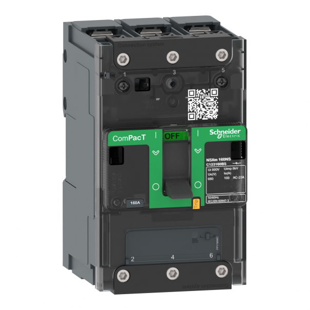 NSXm160NA  AC 3P 160A NA - C123160BS - SCHNEIDER ELECTRIC