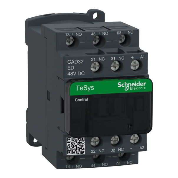 STYCZ.OBW.POMOC.3NO+2NZ,48V DC - CAD32ED - SCHNEIDER ELECTRIC
