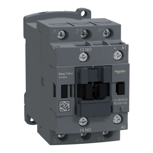 Stycz.EasyTS 3P 9A AC3 4KW 24V DC 1NO - LC1E0910BD - SCHNEIDER ELECTRIC
