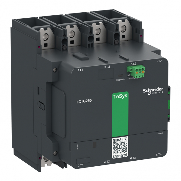 Stycznik TeSysG400 4P Std 100-250V ACDC - LC1G4004KUEN - SCHNEIDER ELECTRIC