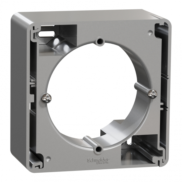 Podstawa natynkowa, srebrne aluminium - SDD113901 - SCHNEIDER ELECTRIC