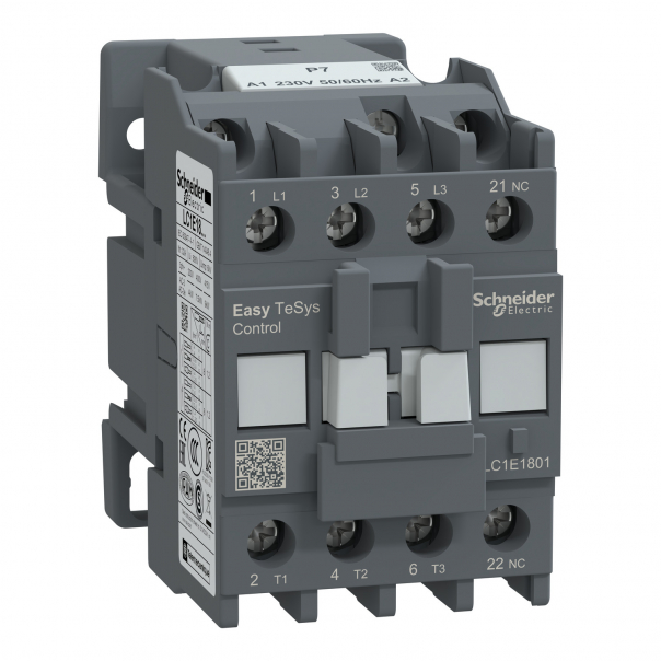 STYCZNIK TVS 3P 18A AC3 7,5KW 230V AC 1N - LC1E1801P7 - SCHNEIDER ELECTRIC