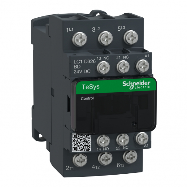 STYCZ.D 3P AC3-32A,NZ+NO,24V DC - LC1D326BD - SCHNEIDER ELECTRIC