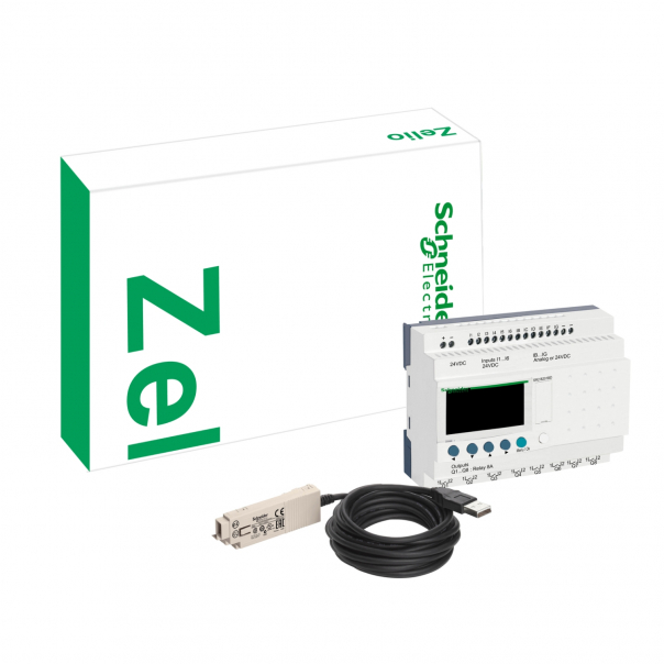ZELIO LOGIC ZESTAW STARTOWY SR2 - SR2PACKFU - SCHNEIDER ELECTRIC