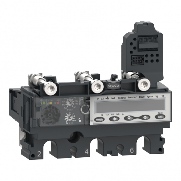 TRIP UNIT NSX100 AC 3P3D 100A 6.2E - C1036E100 - SCHNEIDER ELECTRIC