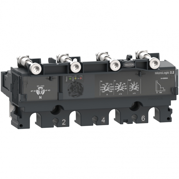 TRIP UNIT NSX100 AC 4P4D 40A 2.2 - C1042D040 - SCHNEIDER ELECTRIC